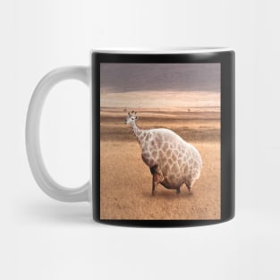 Cute Funny Fat Giraffe Mug